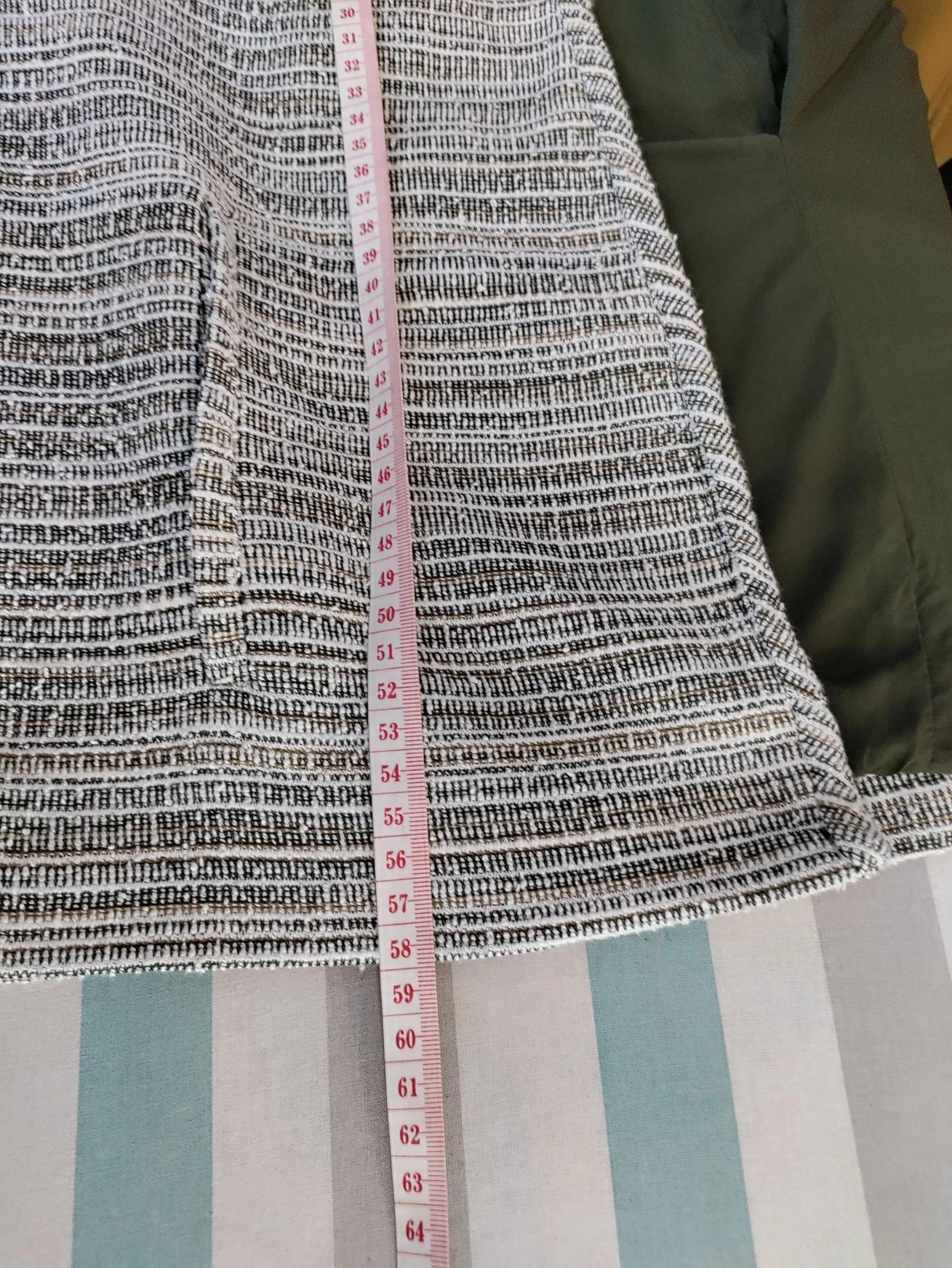 Chaqueta Mango Suit tweed jaspeada abierta – Talla L – photo 13